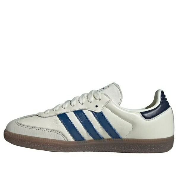adidas アディダス レディース スニーカー 【(WMNS) adidas Samba 'Off White Dusky Petrol Night Indigo' IH6627】 サイズ US_8.5(25.5cm)｜asty