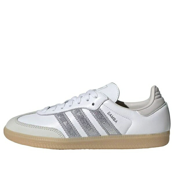 adidas アディダス レディース スニーカー 【(WMNS) adidas Samba OG 'White Silver Metallic' KK0063】 サイズ US_9.5(26.5cm)｜asty