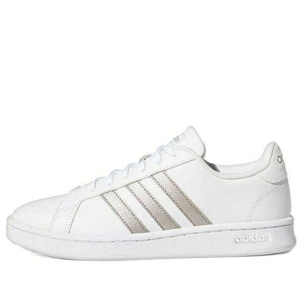adidas アディダス レディース スニーカー 【(WMNS) adidas Grand Court 'Platinum Metallic' F36485】 サイズ US_7(24.0cm)|asty