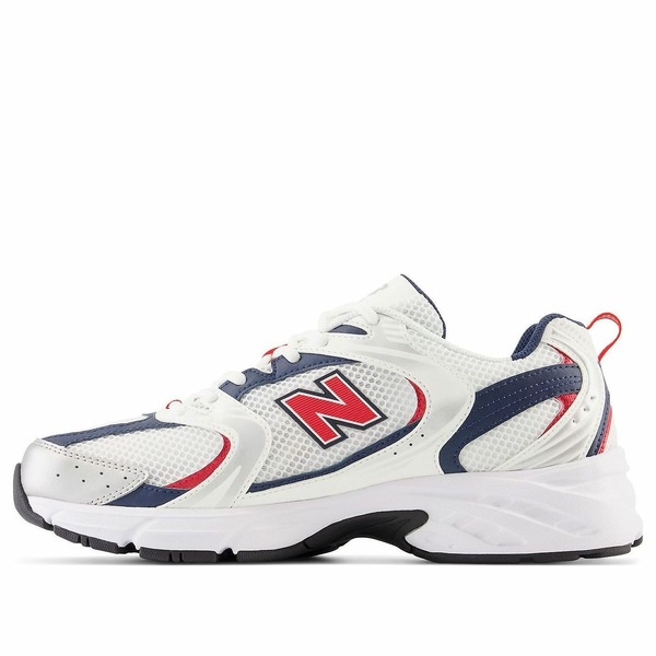 New Balance ニュー平衡にする メンズ スニーカー 【New Balance 530 \u0027White Silver Navy\u0027 MR530LO】  大きさ US_5(23.0糎)
