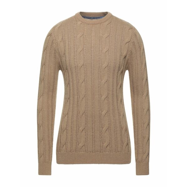 【貨物輸送無料】 インピュア メンズ 編み物\u0026スウェーター アウター Sweaters Beige トップス-ニット・セーター-メンズファッション