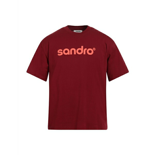 【送料無料】 サンドロ メンズ Tシャツ トップス T-shirts Red 12,586円