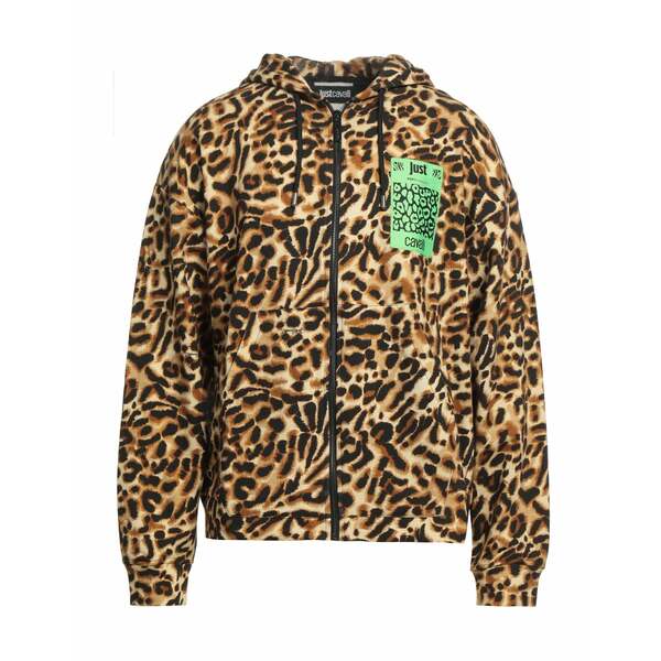 【送料無料】 ロベルトカヴァリ メンズ パーカー・スウェットシャツ アウター Sweatshirts Beige