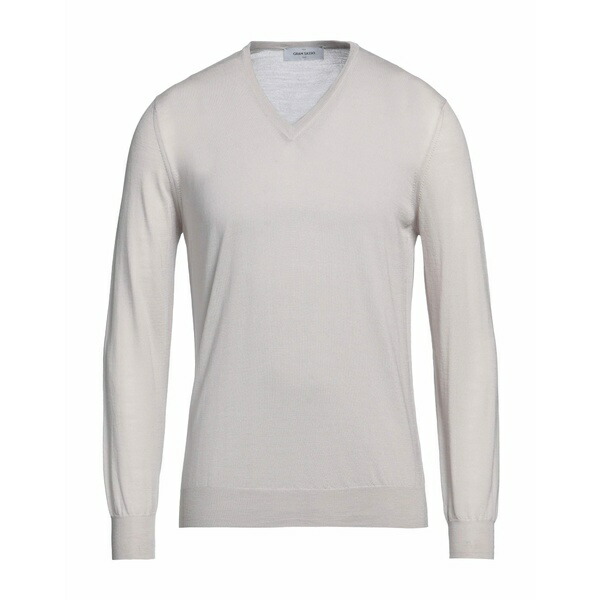 【送料無料】 グランサッソ メンズ ニット&セーター アウター Sweaters Grey