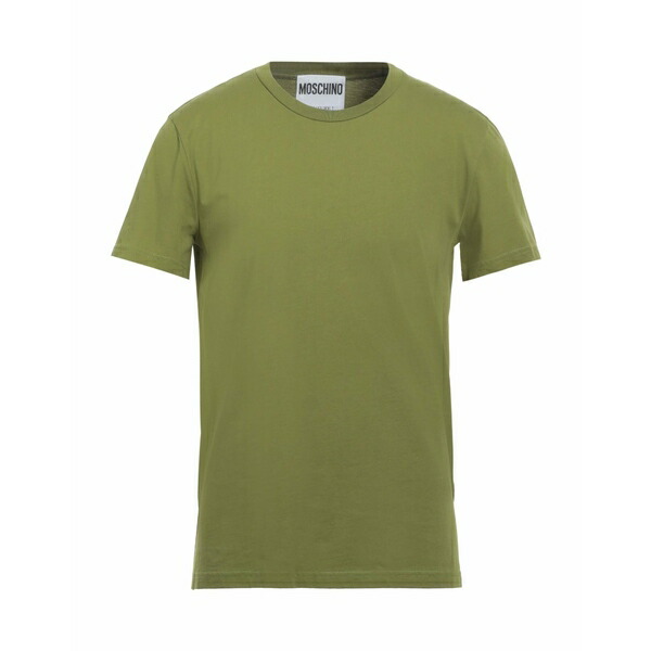 【送料無料】 モスキーノ メンズ Tシャツ トップス T-shirts Green