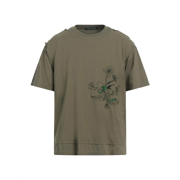 【送料無料】 アンダーソン ベル メンズ Tシャツ トップス T-shirts Green