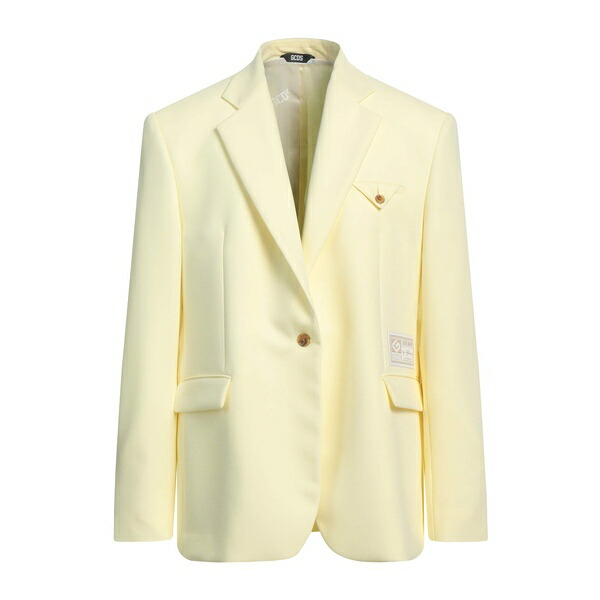 【送料無料】 ジーシーディーエス メンズ ジャケット＆ブルゾン アウター Blazers Yellow