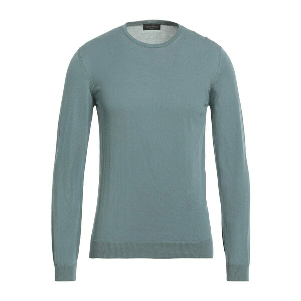 【貨物輸送無料】 ロベルトコリーナ メンズ 編み物\u0026スウェーター アウター Sweaters Blue