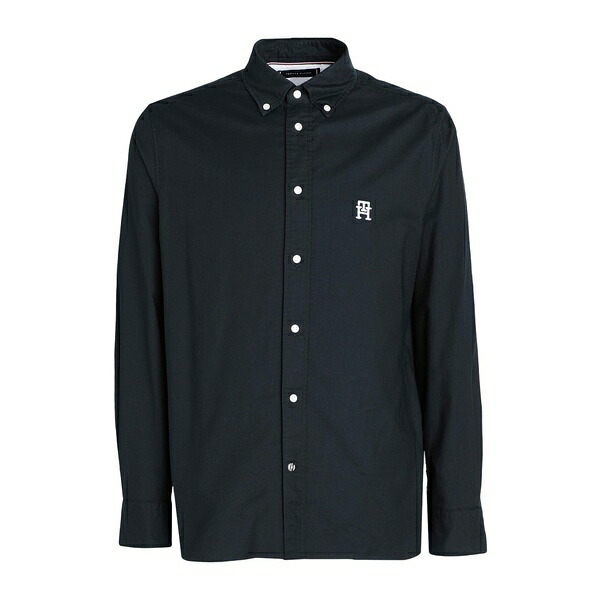 【送料無料】 トミー ヒルフィガー メンズ シャツ トップス Shirts Blue