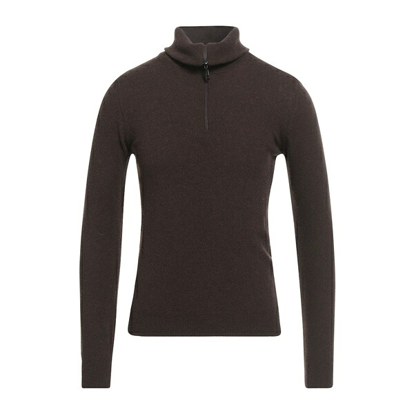 【貨物輸送無料】 ヴェルナ メンズ 編み物\u0026スウェーター アウター Turtlenecks Brown ニット・セーター-トップス-メンズファッション