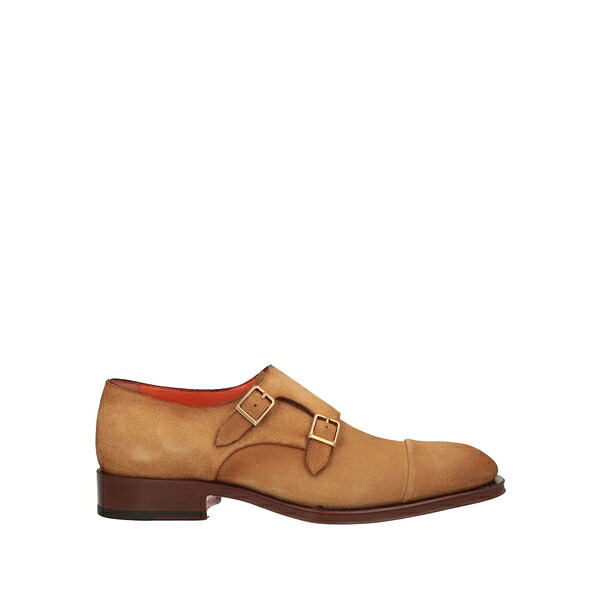 【送料無料】 サントーニ メンズ スリッポン・ローファー シューズ Loafers Beige｜asty