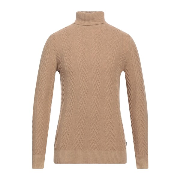 【送料無料】 フォーティウェスト メンズ ニット&セーター アウター Turtlenecks Beige