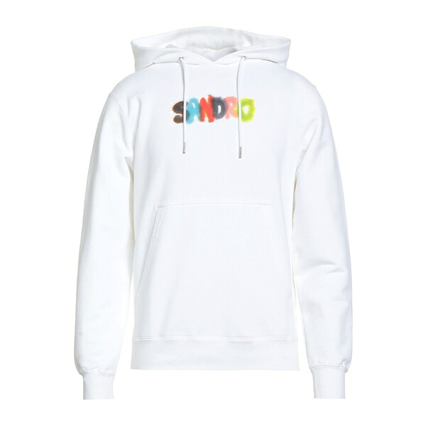 【貨物輸送無料】 真砂ロ メンズ パーカー・スウェットシャツ アウター Sweatshirts White