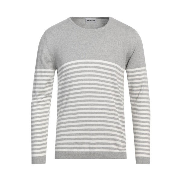 【送料無料】 ヴェルナ メンズ ニット&セーター アウター Sweaters Grey