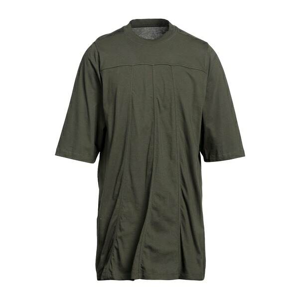【送料無料】 リックオウエンス メンズ Tシャツ トップス T-shirts Green|asty