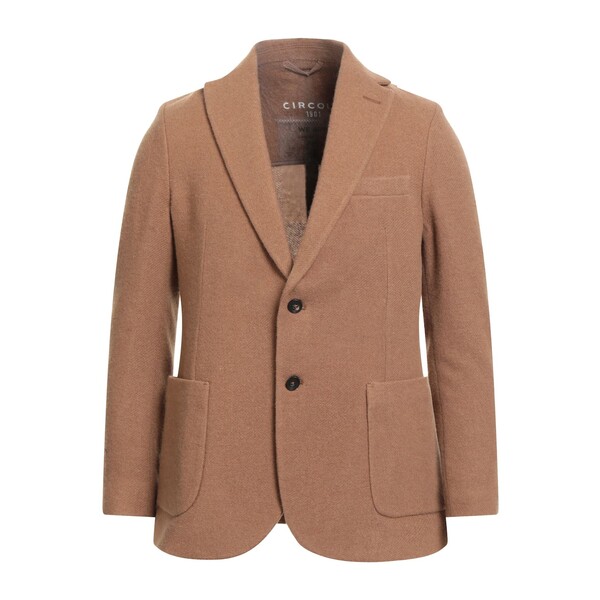 【送料無料】 チルコロ1901 メンズ ジャケット＆ブルゾン アウター Blazers Brown