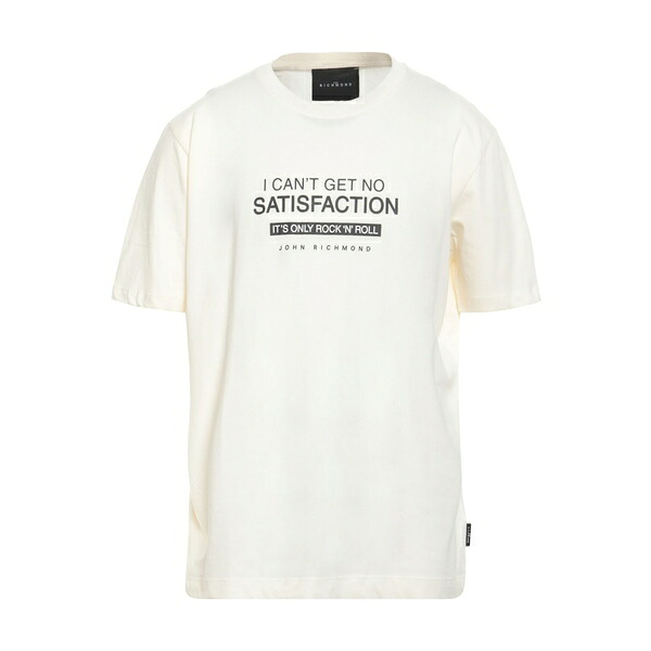 【送料無料】 ジョン リッチモンド メンズ Tシャツ トップス T-shirts White｜asty