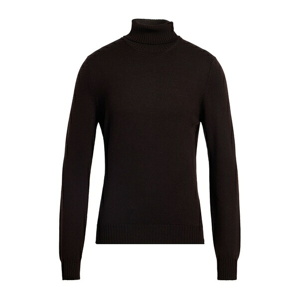 【貨物輸送無料】 グランサッソ メンズ 編み物\u0026プルオーバー アウター Turtlenecks Brown