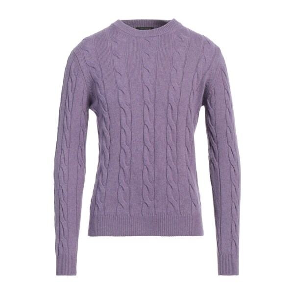 【送料無料】 アラゴナ メンズ ニット&セーター アウター Sweaters Purple|asty