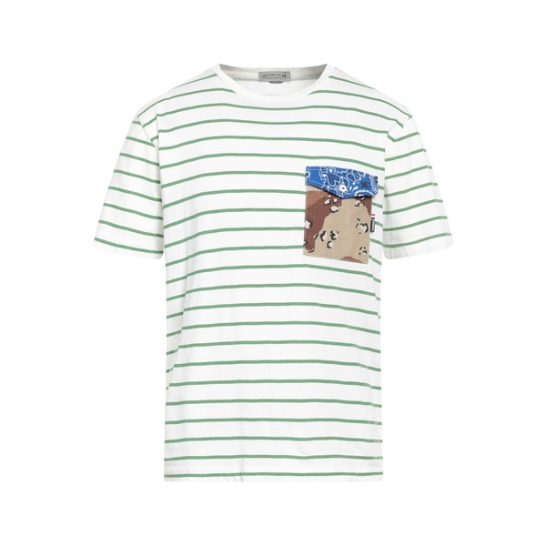【貨物輸送無料】 ダニエレ アレッサンドリー二 メンズ プルオーバー トップス T-shirts White