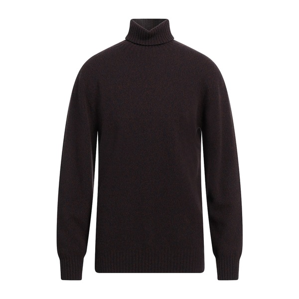 【送料無料】 アルテア メンズ ニット&セーター アウター Turtlenecks Brown