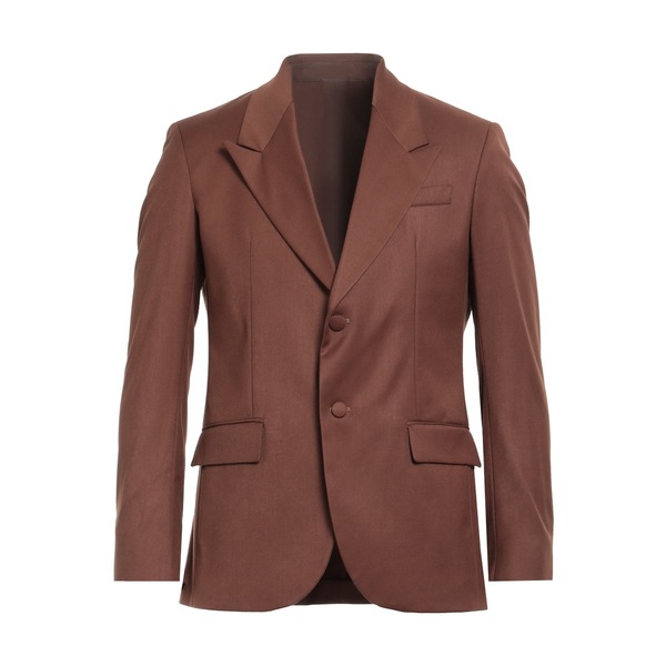 【送料無料】 マルスム メンズ ジャケット＆ブルゾン アウター Blazers Brown