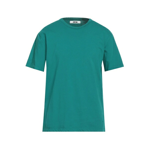 【送料無料】 グリフォーニ メンズ Tシャツ トップス T-shirts Green