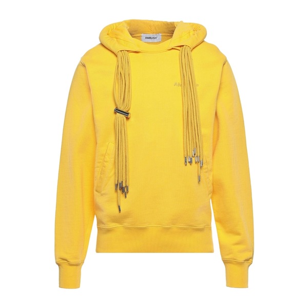 【送料無料】 アンブッシュ メンズ パーカー・スウェットシャツ アウター Sweatshirts Yellow