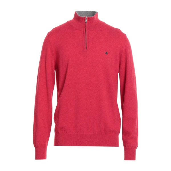 【送料無料】 ブルックスフィールド メンズ ニット&セーター アウター Turtlenecks Red|asty