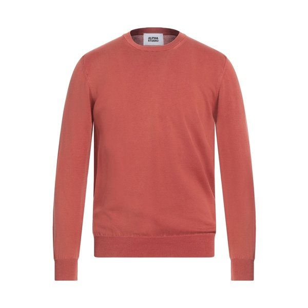 【貨物輸送無料】 アルファス テューディオ メンズ 編み物\u0026スウェーター アウター Sweaters Orange
