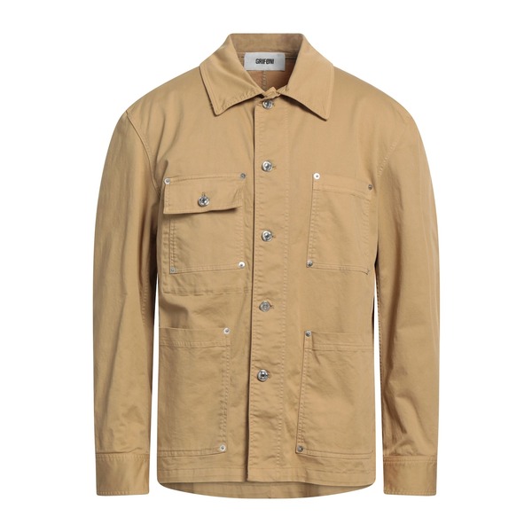 【貨物輸送無料】 グリフォーニ メンズ ティーシャツ トップス Shirts Beige トップス-メンズファッション-カジュアルシャツ