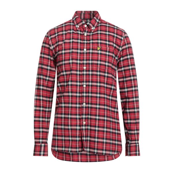 【送料無料】 ライルアンドスコット メンズ シャツ トップス Shirts Red