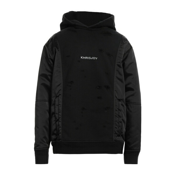 【送料無料】 クリスジョイ メンズ パーカー・スウェットシャツ アウター Sweatshirts Black