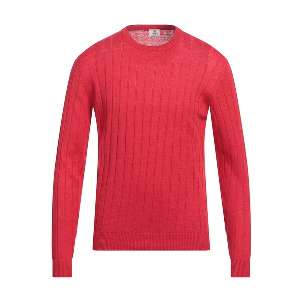 【送料無料】 ルイジ ボレッリ ナポリ メンズ ニット&セーター アウター Sweaters Red|asty