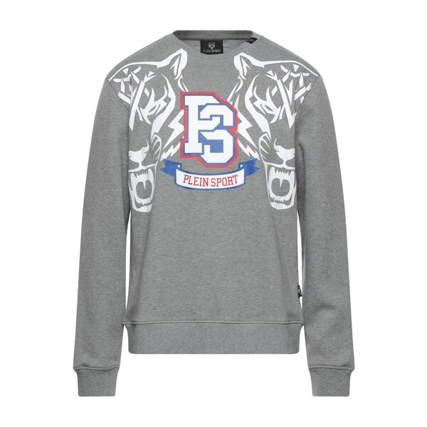 【送料無料】 プレインスポーツ メンズ パーカー・スウェットシャツ アウター Sweatshirts Grey｜asty