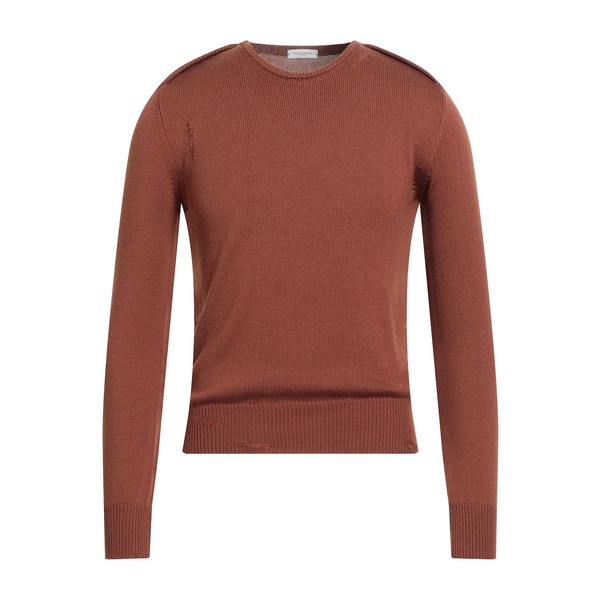 【貨物輸送無料】 パウロペコラ メンズ 編み物\u0026プルオーバー アウター Sweaters Brown