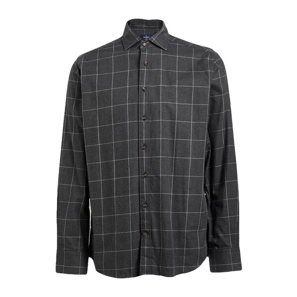 【送料無料】 ハケット メンズ シャツ トップス Shirts Grey