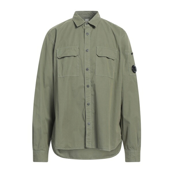 【送料無料】 シーピーカンパニー メンズ シャツ トップス Shirts Green｜asty