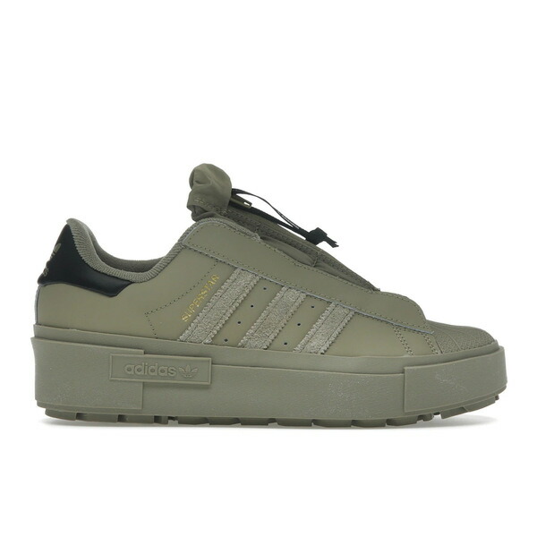 adidas アディダス レディース スニーカー  【adidas Superstar Bonega X Orbit Green (Women\u0027s)】  大いさ US_6.5(23.5糎) Orbit Green/Orbit Green/Core Black 靴-レディース靴