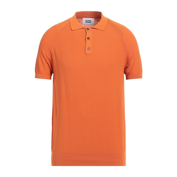 【貨物輸送無料】 アルファス テューディオ メンズ 編み物\u0026スウェーター アウター Sweaters Orange