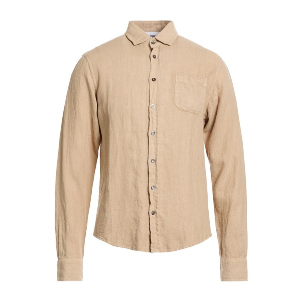 【送料無料】 アルファス テューディオ メンズ シャツ トップス Shirts Beige｜asty
