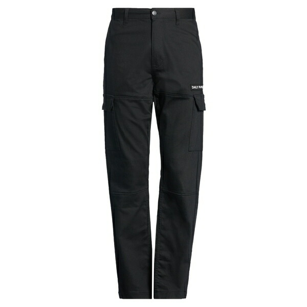 【貨物輸送無料】 デイリー・調査報告 メンズ 心地好いズボン下 ボトムス Pants Black