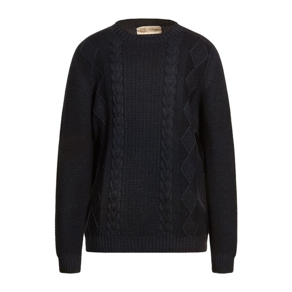 【貨物輸送無料】 エイチ953 メンズ 編み物\u0026プルオーバー アウター Sweaters Blue