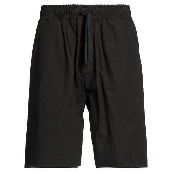 【送料無料】 ディスクレイマー メンズ カジュアルパンツ ボトムス Shorts & Bermuda Shorts Black｜asty