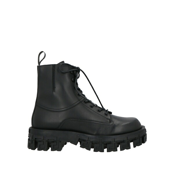 【貨物輸送無料】 ヴェルサーチ メンズ ブーツ シューズ Ankle boots Black