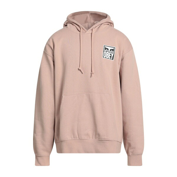 【貨物輸送無料】 オベイ メンズ パーカー・スウェットシャツ アウター Sweatshirts Pink