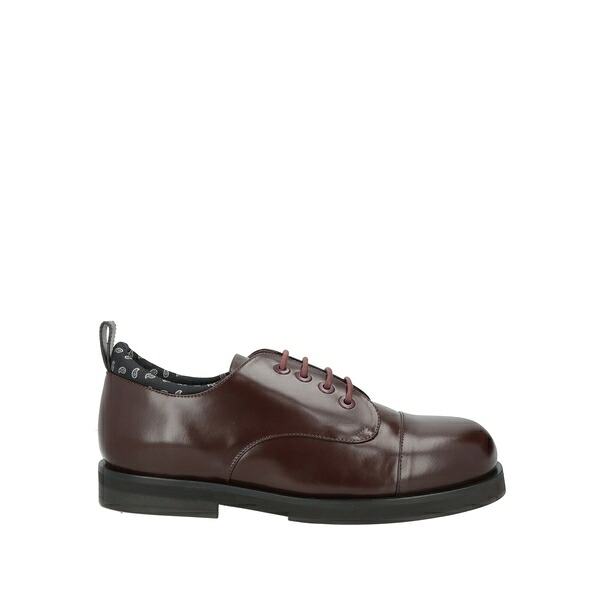 【貨物輸送無料】 エトロ メンズ 御召しものシューズ シューズ Lace-up shoes Brown