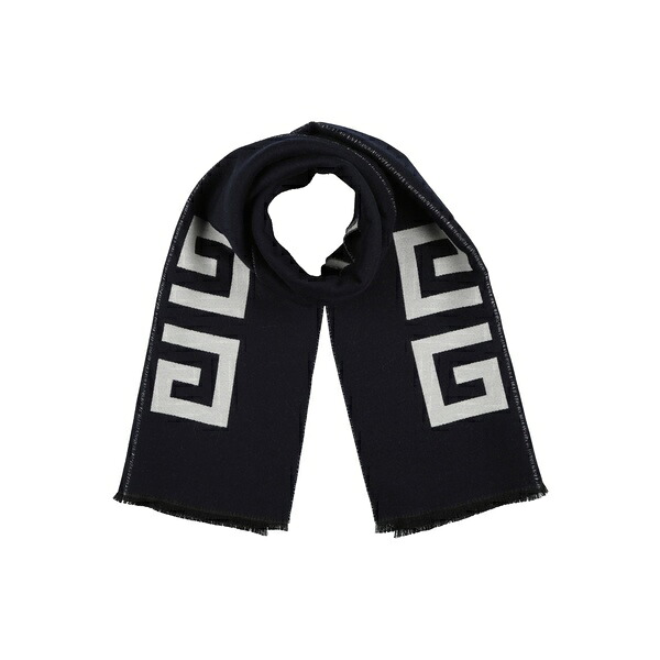 【貨物輸送無料】 ジバンシー メンズ えり巻き・袈裟・えり巻き 付属物 Scarves Blue