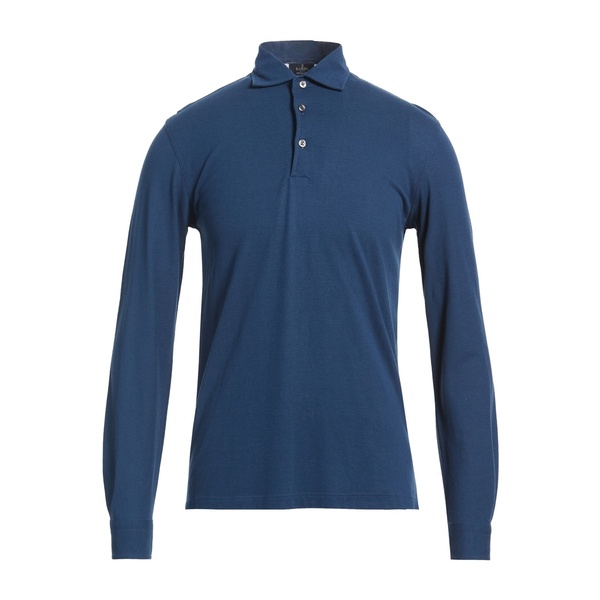 【貨物輸送無料】 バルバナポリ メンズ プルオーバー トップス Polo shirts Blue