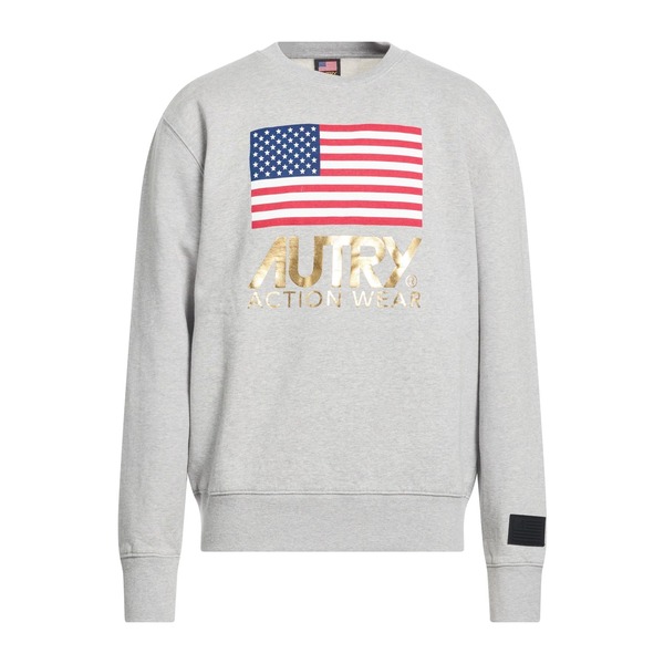 【貨物輸送無料】 オートリー メンズ パーカー・スウェットシャツ アウター Sweatshirts Grey